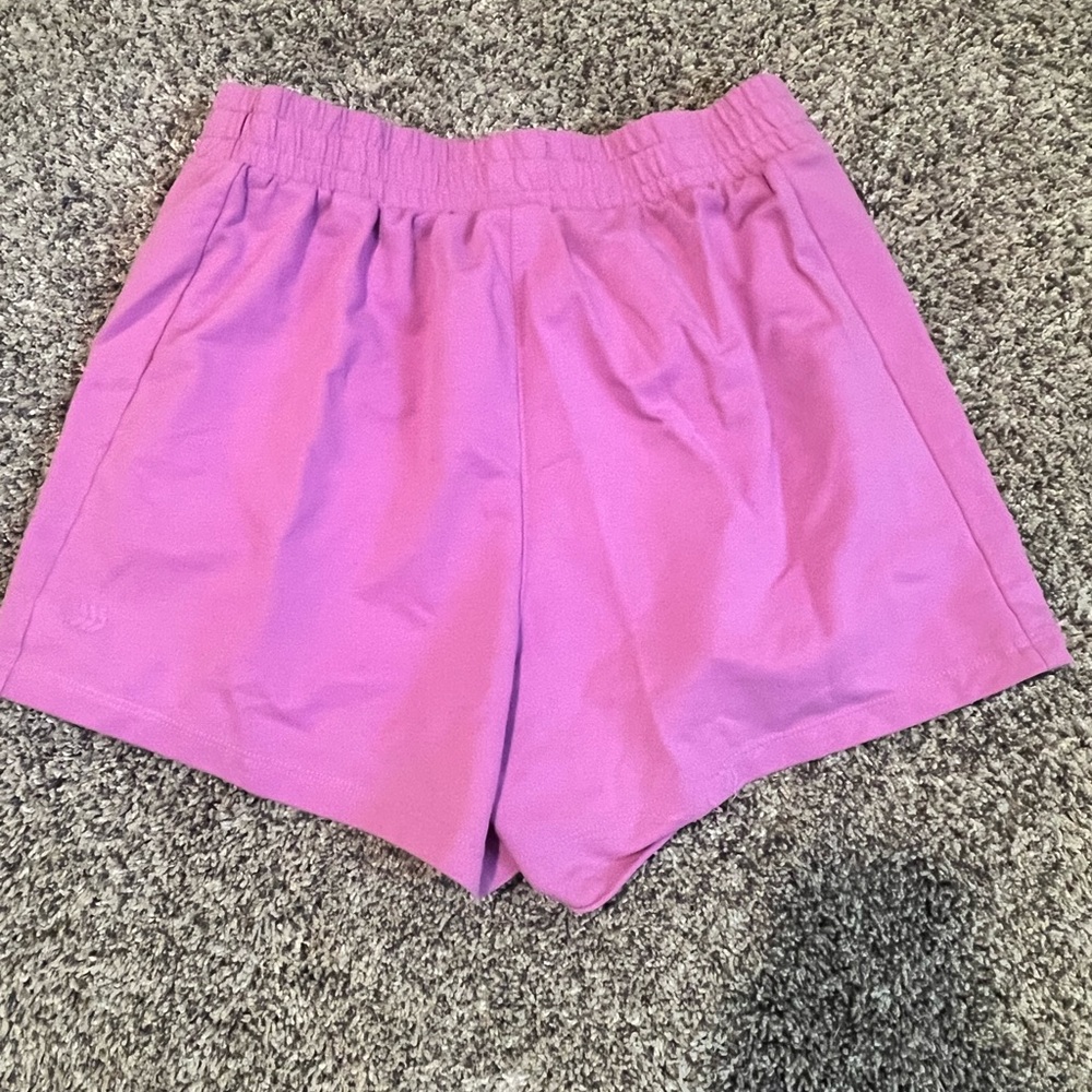 Target Women's Athletic Shorts in Vibrant Pink